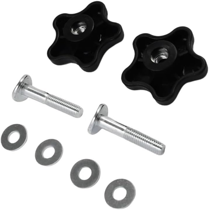 92-2260 Lawn Mower Handle Knob and Screw Bolt Washer Kit Compatible with Toro Lawn Mowers Snow Blowers 117-5976 106-4161 Handle Knob