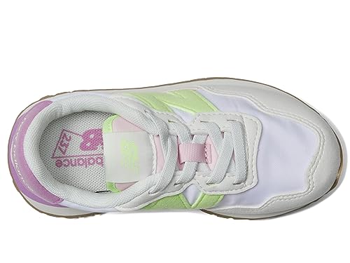 Image of New Balance Kids 237 Bungee Sneaker, REFLECTION /CAPRICORN /MINT FLASH, 12.5 M Little Kid (4-8 Years)
