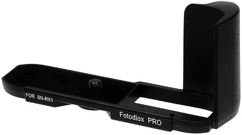 Fotodiox Pro, All Metal Black Camera Hand Grip for Sony RX1 DSC-RX1 and RX1R DSC-RX1R Cyber-Shot Digital Cameras with Battery Access