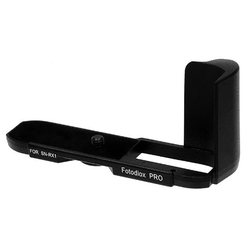 Pro, All Metal Black Camera Hand Grip for Sony RX1 DSC-RX1 and RX1R DSC-RX1R Cyber-Shot Digital Cameras with Battery Access