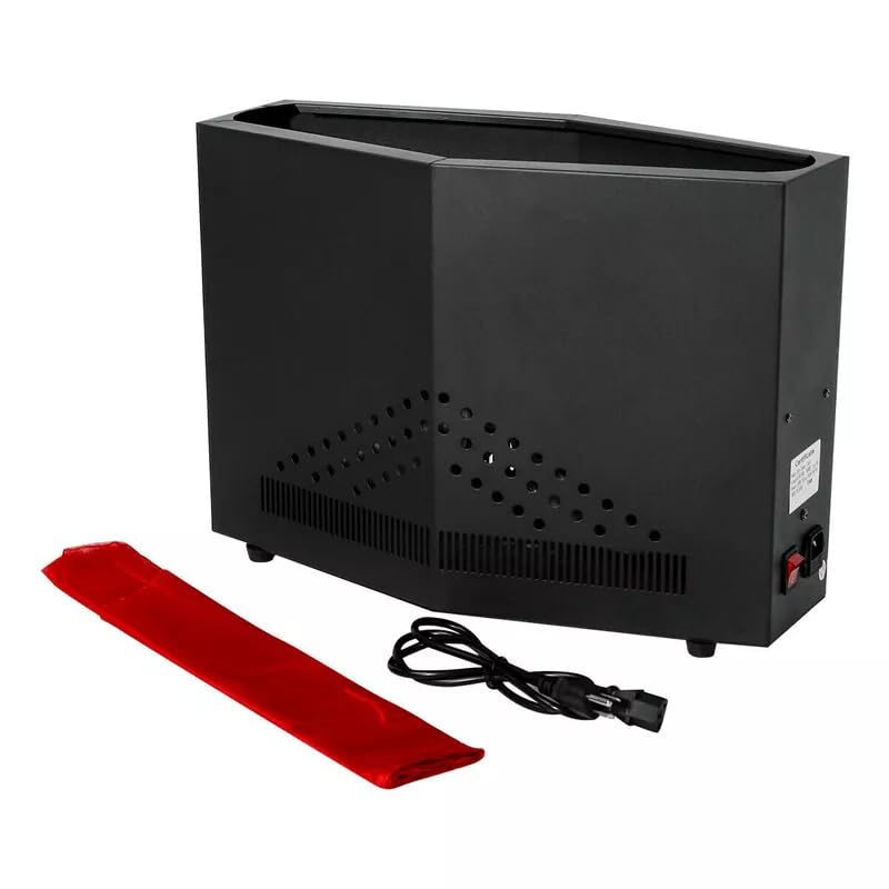 120W Artificial LED Flame Light with 1.5M Flame Effect - Safe Stage Lighting for Indoor/Outdoor Events - 110V Black Enclosure