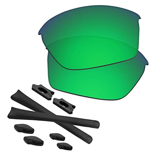 Image of Flak Jacket Lenses & Rubber Kits Replacement for Oakley Sunglasses Polarized
