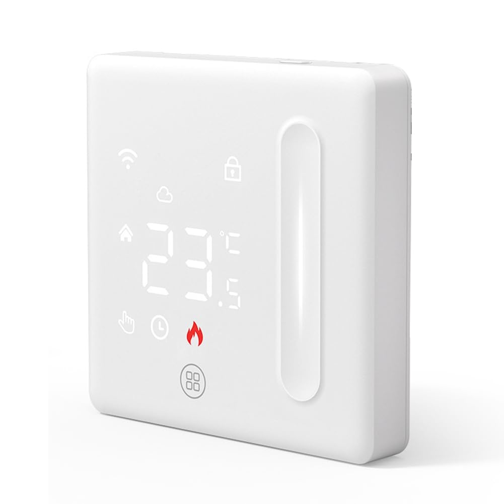 UDSKNV[KSL APP Controlled Tuya WiFi Smart Thermostat 16A Electric Floor Heating Temperature Controller Remote Management System