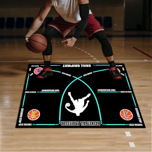 Tapete de baloncesto para regate y ejercicios de psicomotricidad 3