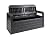 Toomax Foreverspring UV Weather Defiant Lockable Box Chest Bench for Outdoor Pool Patio Furniture and Deck Storage Bin, 70 Gallon Anthracite