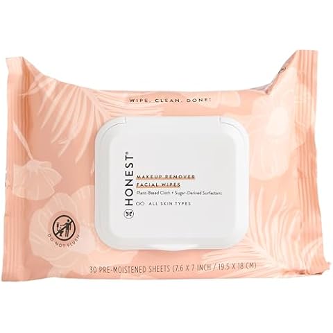 Honest Beauty Makeup Remover Facial Wipes Cover