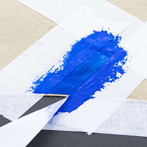 Image of BAZIC 0.71 inch X 2160 inch (60 Yards) General Purpose Masking Tape | tears by hand and writes on for painting and labeling