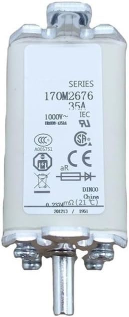 1pcs 35A 1000V Fuse Power 170M2676 Thermal Fuse Ceramic Fuse