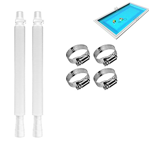 Swimming Pool Replacement Hose | 1.7 Inches Diameter Replacement Hose,PVC Pool Filter Replacement Ho