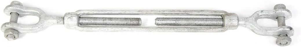 Tensor para cable Quijada abierto acero galvanizado 1/2" x 6" miniatura 1
