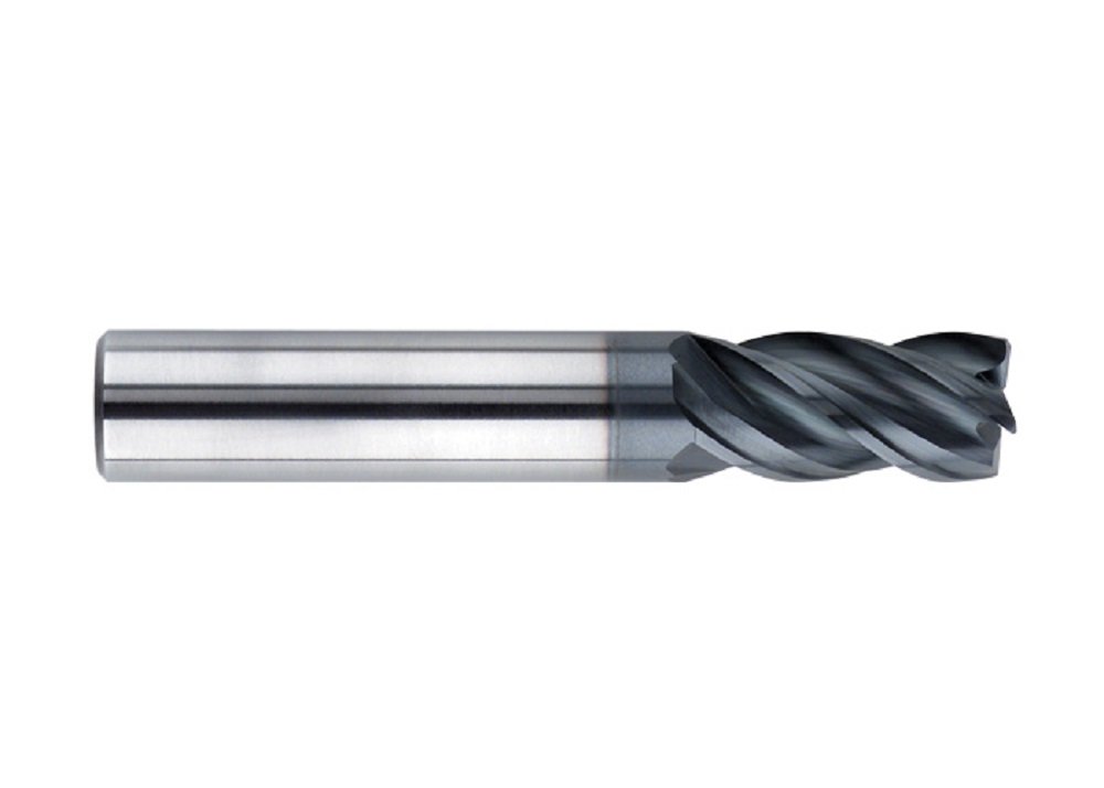 SGS 36558 ZH1CR Z-Carb-HTA High Performance End Mill, Aluminum Titanium Nitride Coating with Flat, 9/16 Cutting Diameter, 1-1/8 Cutting Length, 9/16 Shank Diameter, 3-1/2 Length
