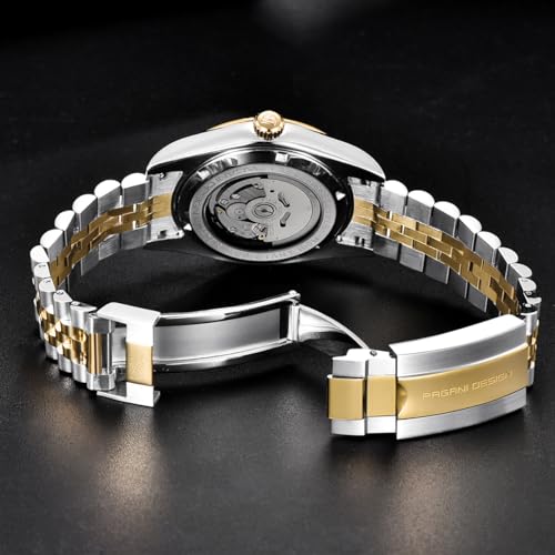 Image of Pagani Design Men's Watch Automatic Watch Japanese Automatic Movement Classic Timepiece Sapphire Crystal 100m Water Resistance Luminous Business Men's Watch