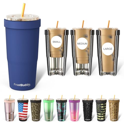 Comparison: Best Cup To Keep Drinks Cold 4 Frost Buddy Togo Buddy | 30 oz Stainless Steel Vacuum Insulated Tumbler | To Go Coffee Cup – Reusable, Iced Coffee Cups, Travel Mug, Thermal Cup for Hot & Cold Drinks, Dunkin Cup (Navy)