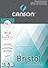 Price comparison product image Canson Bristol 250gsm Paper, high-White & Ultra-Smooth, A4 pad Including 20 Sheets
