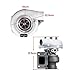 GT30 GTX3071R GT3071R GT3076 Universal Turbocharger - For 4/6 Cyl 2.5L-3.0L, Boost Horsepower Up To 500BHP