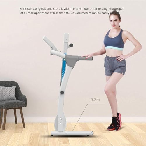 Image of Treadmill Folding Electric Motorised Walking Running Exercise Fitness Machine Automatic Adjustable Incline Anti Shock Hand Grip Pulse Sensor