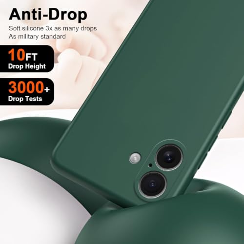 Image of FIRST MART Matte Silicone Back Cover for Nothing 4A - Green
