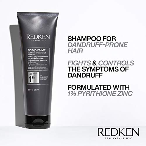 Redken Scalp Relief Dandruff Control Shampoo | For Dandruff Control | Soothes Scalp & Controls Dandruff | Dermatologist Tested | 8.5 Fl. Oz. #TOP1