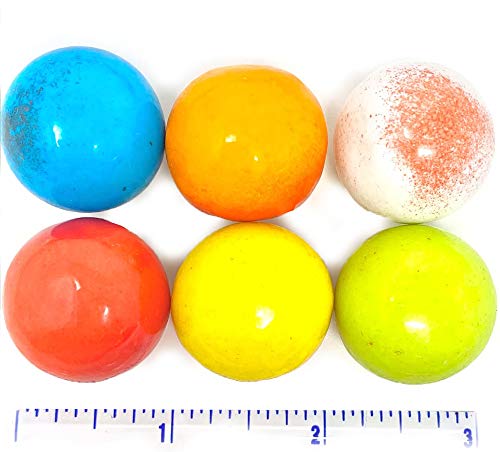 SweetGourmet Lightning Bolts | Sour Filled Bubble Gum Balls | 2 Pounds