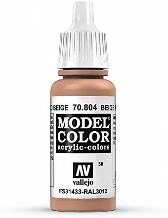 Vallejo Model Color 17 ml Acrylic Paint - Fluorescent Orange