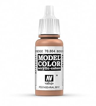 Vallejo Model Color 17 ml Acrylic Paint - Beige Red