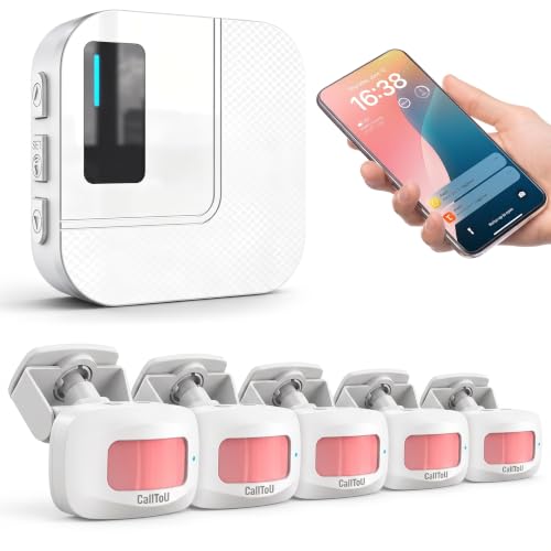 CallToU Wi-Fi Motion Sensor Door Chime, Smart Door...