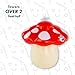 Mini Mushroom Backyard Water Sprinkler, Inflatable Water Sprinkler, Water Sprayer for The Backyard, Perfect for Family Outdoor Water Games