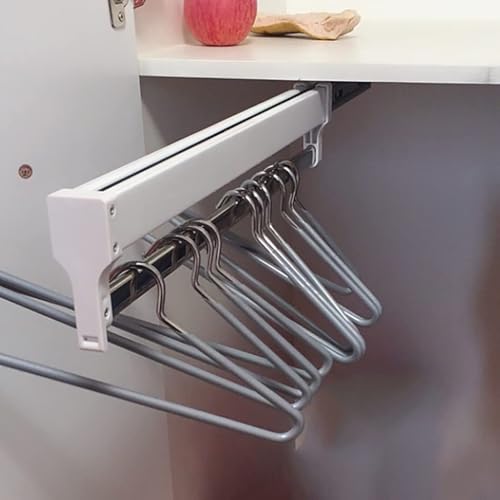 Tige de garde-robe coulissante dressing extensible et réglable de marque LWX