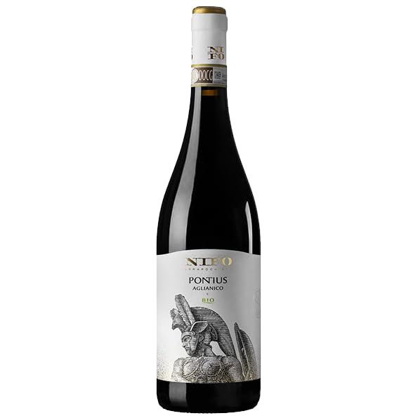 Pontius – Aglianico Del Taburno Rosso DOCG - Nifo Sarrapochiello - Vino Rosso (1 bottiglia)