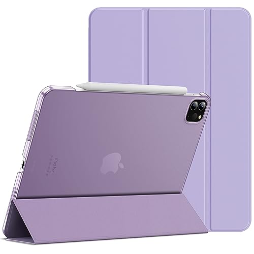 Image of JETech Cover Case for iPad Pro 11-Inch, 2022 /2021 /2020 /2018 Model (4th /3rd /2nd /1st Generation), Compatible with Pencil, Cover Auto Wake /Sleep (Light Purple)