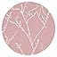 Coral Pink/Tree Branch