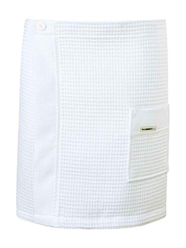 Preisvergleich Produktbild Taubert Thalasso Soft Piqué Herren Sauna Kilt, Länge 45cm Herren