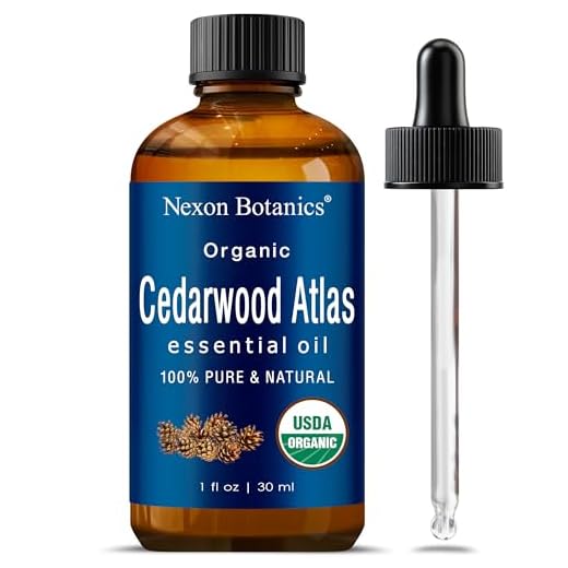 Organic Cedarwood Essential Oil 30 ml - Natural Pure Cedarwood Oil for Diffuser, Aromatherapy - Cedar Wood Essential Oil - Soothes Sore Muscles - Skin Use and Hair Care - Nexon Botanics.