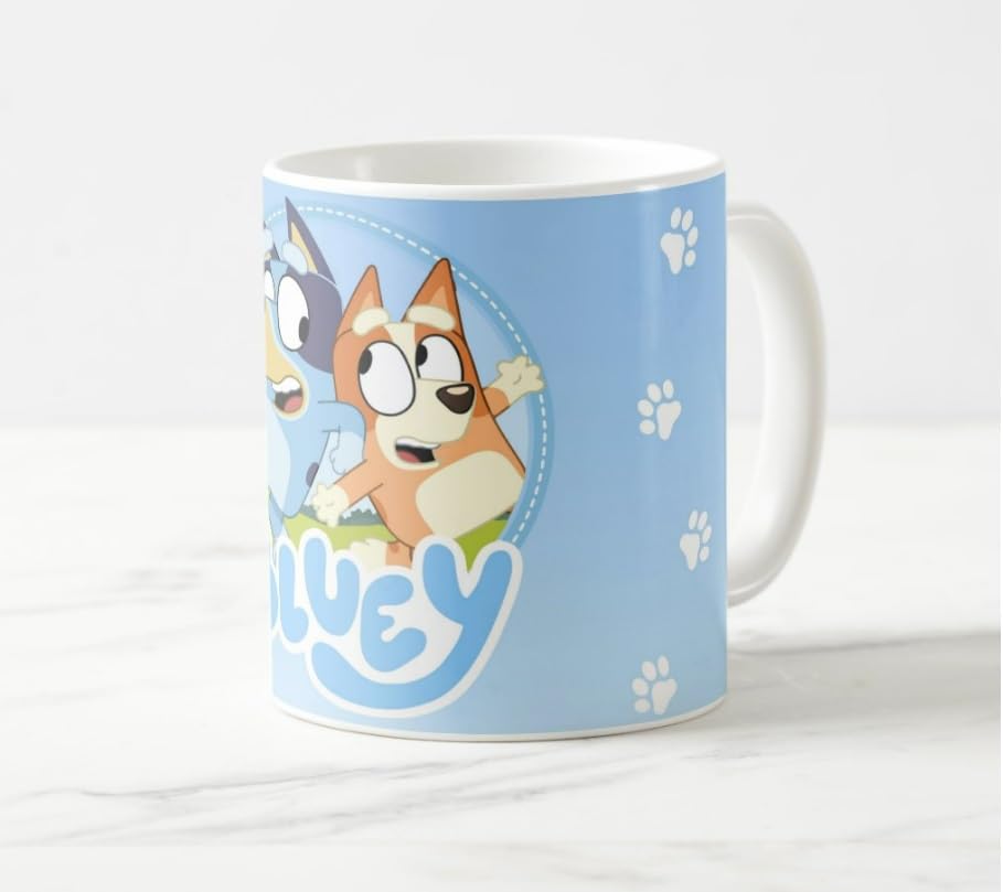 PRETTY UR PARTY Bluey Ceramic Mug, Disney Coffee Mug for Kids, Friends, Mugs for Return Gifts, Coffee Mugs, Microwave Safe Tea Mugs, Milk Mug – Capacity 325 ml (B0CYSZ4D41) Amazon Price History, Amazon Price Tracker