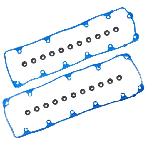 Image of VS50564R Engine Valve Cover Gasket Fit for 2002-2015 Ford Crown Victoria E150 /E250 /F150 Heritage Expedition Explorer Mustang Lincoln Town Car Mercury Grand Marquis Mountaineer 4.6L V8