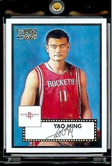 2005 Topps Style Yao Ming card