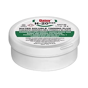 Oatey H-2095 Wasserlösliches Flussmittel Paste isgrau/grün 50ml