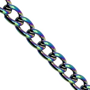   Rainbow-Colour-Dog-Choke-Collar-Slip-P-ChainHeavy-Chain-Dog-Metal-Training-Choke-Collars-Adjustable-Weather-Proof-Alloy-Steel-Necklace-for-Small-Medium-Large-Dogs-3XL