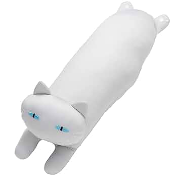 ニトリ デコホーム もちもち 猫 クッション ホワイト 白 ニトリ デコホーム もちもち 猫 クッション ホワイト 白