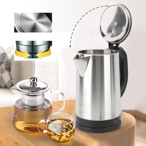 Hervidor eléctrico 2.5L acero inoxidable rápido miniatura 2