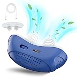 Anti Snoring Devices, 2024 Upgraded Electric Snoring Solution to Stop Snoring, Double Eddy Current Automatic Dilator Nose Vent Plugs for Men and Women, Snore Stopper Suitable for All Nose Shapes