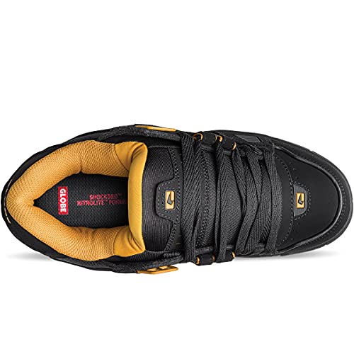Image of Globe Sabre, Men's Skateboard Shoes, Black Toffee, 4 UK