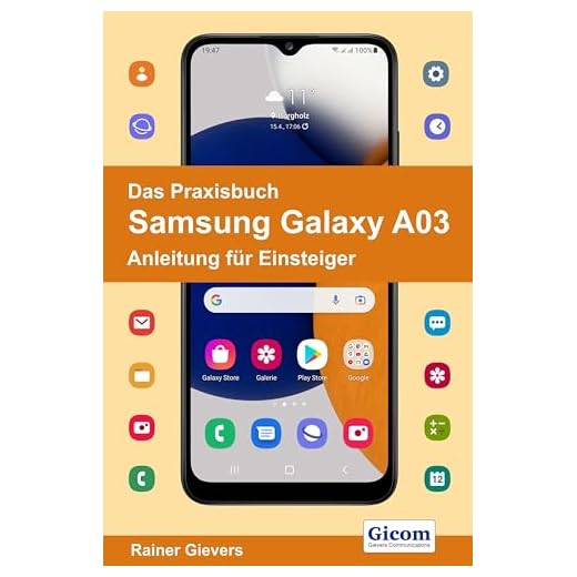 Das Praxisbuch Samsung Galaxy A03 - Anleitung für Einsteiger