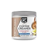 Ketologic Keto Coffee Creamer with MCT Oil Powder, French Vanilla | for Sustained Energy & Appetite Control | Low-Carb, Paleo Friendly & Keto Approved | 30 Servings