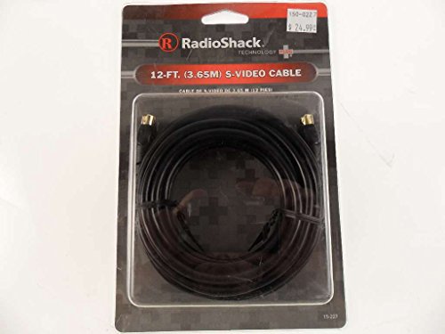 RadioShack 12-Ft. S-Video Cable
