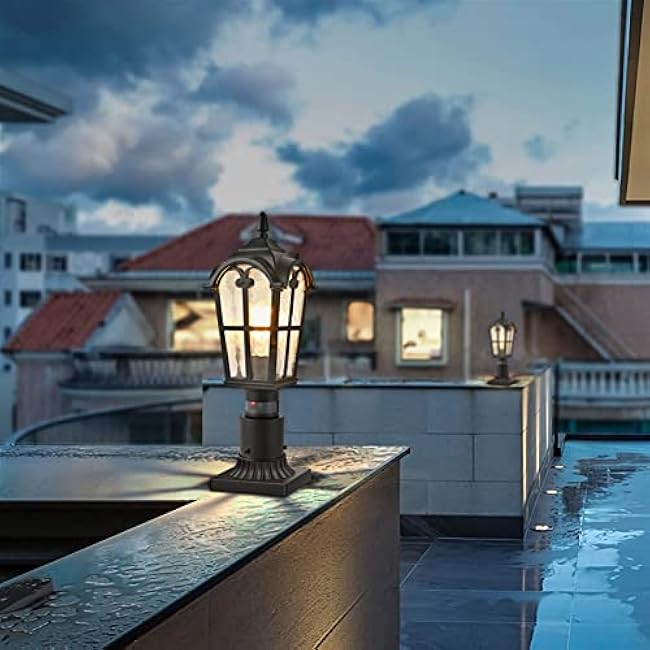 Outdoor Post Light Mounting Base Traditional 5.5 W x 5.5 D x 3.25 H