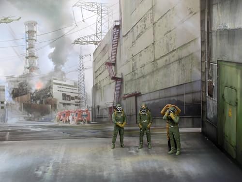 ICM Chernobyl#6 Feat of Divers 3 Figuras Escala 1:35 miniatura 4