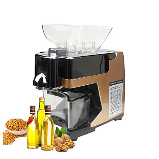 Prensa automática de aceite para el hogar, extractor de aceite de acero inoxidable de grado alimenticio frío/caliente, maní, nueces, semillas, canola, aguacate, máquina automática