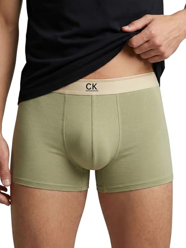 Image of CK INNERWEAR Men's Modal Cotton Stretch Trunks | Ultra-Soft Breathable Underwear with 4-Way Stretch, Anti-Odour & No Ride-Up Fit | Premium Waistband | Underwear for Men | Pack of 1 /2 /4 | S-XXL