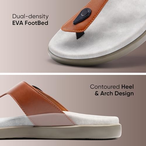 Image of Frido Cloud Comfort Sandal For Men | Soft Ortho Care Arch Support for Pain Relief, Anti-Skid Sole Diabetic & Orthopaedic Footwear With Bounce Back Cushion for All-Day Comfort